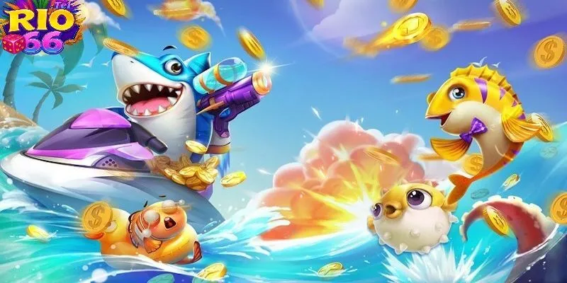 Khám phá game bắn cá kim cương siêu hấp dẫn tại Rio66 1 ban ca kim cuong thumb 1