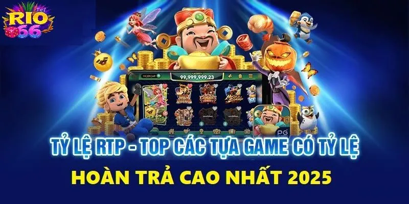 Nổ Hũ Thần Tài Tại Rio66 - Giàu Có Chỉ Với Một Vài Cú Chạm 3 Tỷ lệ RTP cao chính là lý do tựa game nổ hũ thần tài thu hút người chơi